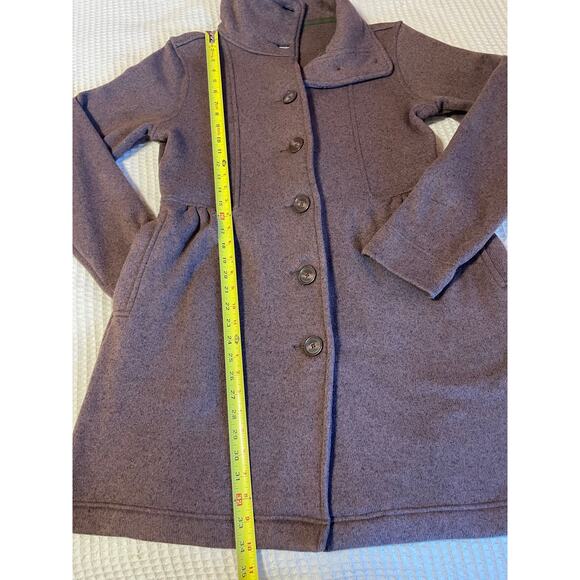 Patagonia Better Sweater Deep Purple Brown Cozy Button Up Peacoat Large - Picture 5 of 15